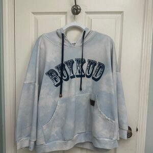 Light Blue Hoodie Sweater